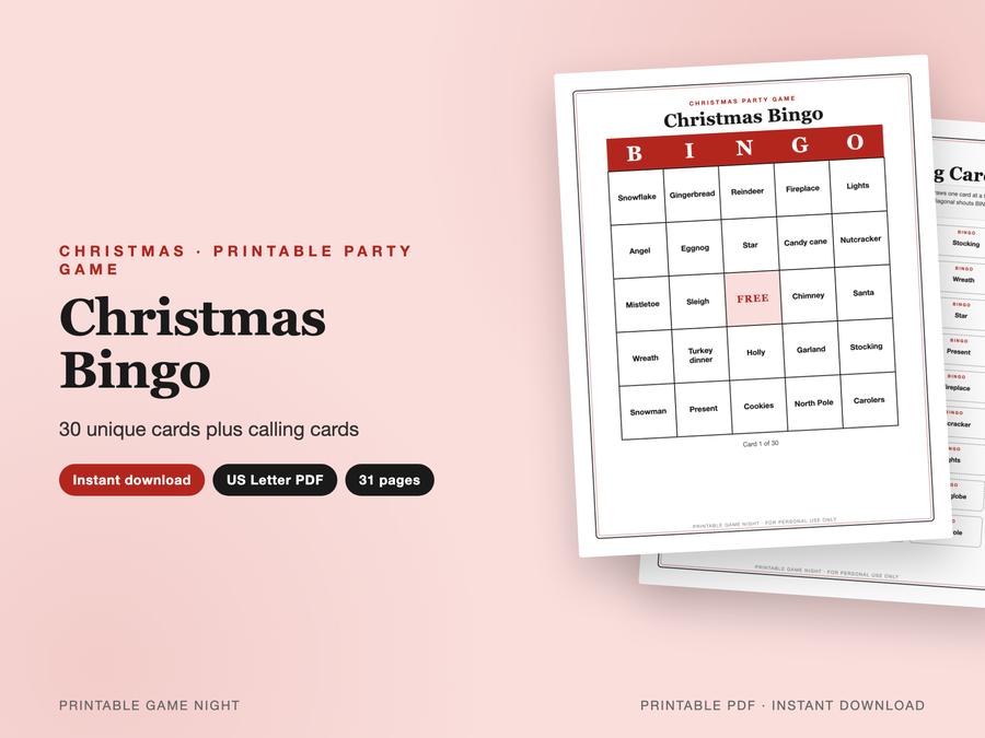 Christmas Bingo