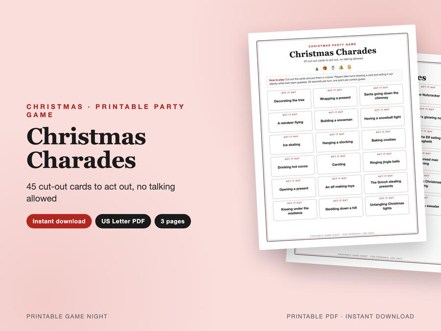 Christmas Charades