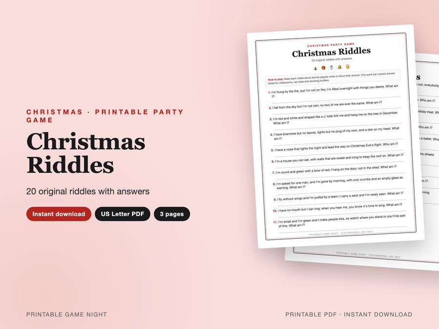 Christmas Riddles